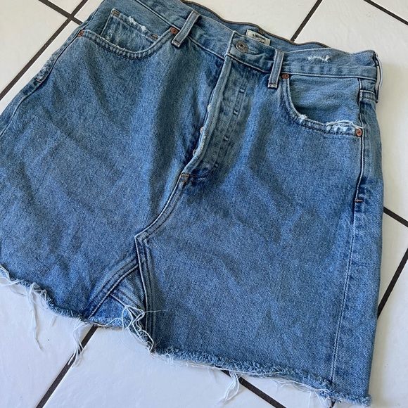 Citizens high rise denim skirt- premium vintage collection - Picture 3 of 4